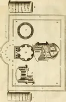 An illustration from Joannis Ciampini Romani, magistri brevium gratiae ... Opera, in tres tomos distributa : acesserunt eiusdem Ciampini opuscula quaedam selectiora : item appendix, seu notae, in quibus nonnulla post eius obitum innovata recensentur : ac demum auctoris vita, nunc primùm ipsius operibus addita (1747)