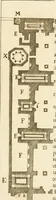 An illustration from Joannis Ciampini Romani, magistri brevium gratiae ... Opera, in tres tomos distributa : acesserunt eiusdem Ciampini opuscula quaedam selectiora : item appendix, seu notae, in quibus nonnulla post eius obitum innovata recensentur : ac demum auctoris vita, nunc primùm ipsius operibus addita (1747)