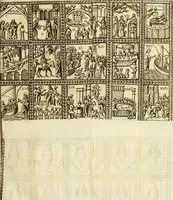 An illustration from Joannis Ciampini Romani, magistri brevium gratiae ... Opera, in tres tomos distributa : acesserunt eiusdem Ciampini opuscula quaedam selectiora : item appendix, seu notae, in quibus nonnulla post eius obitum innovata recensentur : ac demum auctoris vita, nunc primùm ipsius operibus addita (1747)