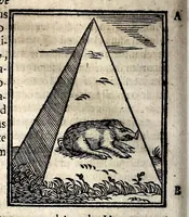 Picture 8 of 37 from Joannis Pierii Valeriani Bellunensis Hieroglyphica, sive, De sacris Aegyptiorum aliarumque gentium literis, commentariorum libri LVIII, duobus aliis ab eruditissimo viro annexis. Accesserunt loco auctarii, Hieroglyphicorum collectanea, ex veteribus & recentioribus auctoribus descripta, & in sex libros ordine alphabetico digesta; item Horapollinis Hieroglyphicorum libri duo ex postrema Davidis Hoeschelii correctione. Praeterea ejusdem Pierii Declamatiuncula pro barbis sacerdotum; De infelicitate literatorum libri duo; denique Antiquitatum Bellunensium sermones quatuor (1678), leaf 176