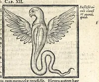 Picture 12 of 37 from Joannis Pierii Valeriani Bellunensis Hieroglyphica, sive, De sacris Aegyptiorum aliarumque gentium literis, commentariorum libri LVIII, duobus aliis ab eruditissimo viro annexis. Accesserunt loco auctarii, Hieroglyphicorum collectanea, ex veteribus & recentioribus auctoribus descripta, & in sex libros ordine alphabetico digesta; item Horapollinis Hieroglyphicorum libri duo ex postrema Davidis Hoeschelii correctione. Praeterea ejusdem Pierii Declamatiuncula pro barbis sacerdotum; De infelicitate literatorum libri duo; denique Antiquitatum Bellunensium sermones quatuor (1678), leaf 245