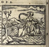 Picture 33 of 37 from Joannis Pierii Valeriani Bellunensis Hieroglyphica, sive, De sacris Aegyptiorum aliarumque gentium literis, commentariorum libri LVIII, duobus aliis ab eruditissimo viro annexis. Accesserunt loco auctarii, Hieroglyphicorum collectanea, ex veteribus & recentioribus auctoribus descripta, & in sex libros ordine alphabetico digesta; item Horapollinis Hieroglyphicorum libri duo ex postrema Davidis Hoeschelii correctione. Praeterea ejusdem Pierii Declamatiuncula pro barbis sacerdotum; De infelicitate literatorum libri duo; denique Antiquitatum Bellunensium sermones quatuor (1678), leaf 818