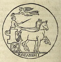 Picture 18 of 36 from Joannis Schefferi Argentoratensis De re vehiculari veterum libri duo. Accedit Pyrrhi Ligorii V.C. De vehiculis fragmentum : nunquam ante publicatum, ex bibliotheca Sereniss. Reg. Christinae, cum ejusdem I. Schefferi Arg. annotationibus (1671), leaf 450