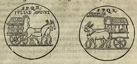 Picture 28 of 36 from Joannis Schefferi Argentoratensis De re vehiculari veterum libri duo. Accedit Pyrrhi Ligorii V.C. De vehiculis fragmentum : nunquam ante publicatum, ex bibliotheca Sereniss. Reg. Christinae, cum ejusdem I. Schefferi Arg. annotationibus (1671), leaf 517