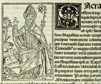 An illustration from Jocobi Gualle jureconsulti Papie sanctuarium (1505)