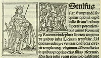 An illustration from Jocobi Gualle jureconsulti Papie sanctuarium (1505)