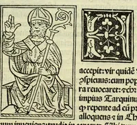 An illustration from Jocobi Gualle jureconsulti Papie sanctuarium (1505)