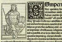 An illustration from Jocobi Gualle jureconsulti Papie sanctuarium (1505)