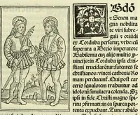 An illustration from Jocobi Gualle jureconsulti Papie sanctuarium (1505)