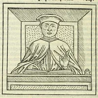 An illustration from Jocobi Gualle jureconsulti Papie sanctuarium (1505)