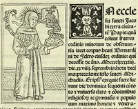 An illustration from Jocobi Gualle jureconsulti Papie sanctuarium (1505)