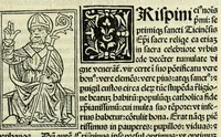 An illustration from Jocobi Gualle jureconsulti Papie sanctuarium (1505)