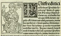 An illustration from Jocobi Gualle jureconsulti Papie sanctuarium (1505)