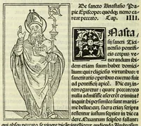 Picture 7 of 53 from Jocobi Gualle jureconsulti Papie sanctuarium (1505), leaf 54