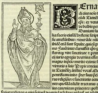 An illustration from Jocobi Gualle jureconsulti Papie sanctuarium (1505)
