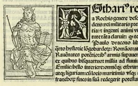 An illustration from Jocobi Gualle jureconsulti Papie sanctuarium (1505)