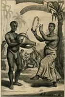 An illustration from Johan Nieuhofs Gedenkweerdige Brasiliaense zee- en lant- reize. : Behelzende al het geen op dezelve is voorgevallen. Beneffens een bondige beschrijving van gantsche Neerlants Brasil, zoo van lantschappen, steden, dieren, gewassen, als draghten, zeden en godsdienst der inwoonders: en ��inzonderheit ein wijtloopig verhael der merkwaardigste voorvallen en geschiedenissen, die zich, geduurende zijn negenjarigh verblijf in Brasil, in d'oorlogen en opstant der Portugesen tegen d'onzen, zich sedert het jaer 1640. tot 1649. hebben toegedragen. Door gaens verçiert met verscheide afbeeldingen, na't leven aldaer getekent (1682)