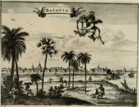 Picture 48 of 91 from Johan Nieuhofs Gedenkweerdige Brasiliaense zee- en lant- reize. : Behelzende al het geen op dezelve is voorgevallen. Beneffens een bondige beschrijving van gantsche Neerlants Brasil, zoo van lantschappen, steden, dieren, gewassen, als draghten, zeden en godsdienst der inwoonders: en ��inzonderheit ein wijtloopig verhael der merkwaardigste voorvallen en geschiedenissen, die zich, geduurende zijn negenjarigh verblijf in Brasil, in d'oorlogen en opstant der Portugesen tegen d'onzen, zich sedert het jaer 1640. tot 1649. hebben toegedragen. Door gaens verçiert met verscheide afbeeldingen, na't leven aldaer getekent (1682), leaf 502