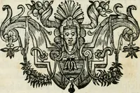 An illustration from Johannis Conradi Barchusen Elementa chemiae, quibius subjuncta est, Confectura lapidis philosophici, imaginibus repraesentata (1718)