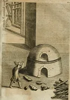 An illustration from Johannis Kunckelii, churfürstl. Brandenb. würcklich bestallt-geheimden Cammer-Dieners, Ars vitraria experimentalis, oder, Vollkommene Glasmacher-Kunst : lehrende, als in einem ... commentario über die ... sieben Bücher P. Anthonii Neri von Florenz, und denen ... Anmerckungen Christophori Merretti ... (so aus den Ital. und Latein. beyde mit Fleiss ins Hochdeutsche übersetzt) die allerkurtz bundigsten Manieren, das reineste Chrystall-Glas, alle gefärbte oder tingirte Gläser, künstliche Edelstein oder Flüsse ... zu machen ... : sampt einem II. Haupt-Thiel, so in drey unterschiedenen Bücher und mehr als 200 Experimenten bestehet, darinnen vom Glasmahlen, Vergulden und Brennen ... Türckisch Pappier, [et]c. ... und viel andere ungemeine Sachen zu machen, gelehret werden : mit einem Anhange von denen Perlen und fast allen natürlichen Edelsteinen .. (1679)