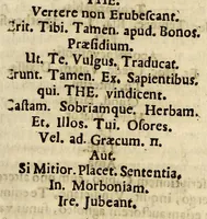 An illustration from Johannis Nicolai Pechlini, Med. D.P. serenissimi Cimbriae principis reg. archiatri, Theophilus Bibaculus sive De potu theae dialogus (1684)