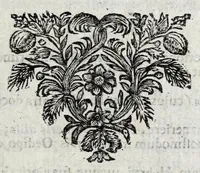 An illustration from Johannis Petri Erici in ejusdem Principio philologico promissa Anthrōpoglōttogonia, sive, Humanae linguae genesis partis primae, tomus primus : ubi de particulis quibusdam, & imprimis de pronominibus tam Graecis, quàm Hebraicis & Latinis : nec non iis, quae his accidunt, agitur : tum diversorum etiam idiomatum glossemata non pauca, quae indagatorem hactenus desiderarunt, evidenti etymologiâ resolvuntur & dilucidantur (1697)