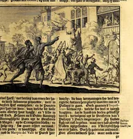Picture 23 of 32 from Joh[ann] Lodew[ijck] Gottfrieds Historische kronyck; : vervattende een nauwkeurige en volkomene beschrijvingh der aldergedenck waerdigste geschiedenissen des weerelds, van den aenvangh der Scheppingh tot op't jaer Christi 1576. In een nette ordre gebragt na de verdeelingh der vier monarchien, en de bondighste jaer-rekeningh. Op nieuws vertaeld na den derden vermeerderden druck, met byvoegingh van de Historie der Reformatie in Duytschland: en een volkoomen bladwijser aller voornaemste saecken, (1698), leaf 561