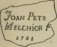 Picture 6 of 46 from Johann Peter Melchior, 1747-1825 (1921), leaf 174