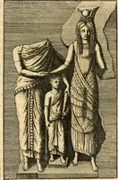An illustration from Johann Winckelmanns, präsidentens der Alterthümer zu Rom ... Geschichte der Kunst des Alterthums (1764)