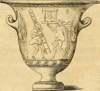 An illustration from Johann Winckelmanns, präsidentens der Alterthümer zu Rom ... Geschichte der Kunst des Alterthums (1764)