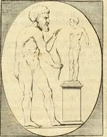 An illustration from Johann Winckelmanns, präsidentens der Alterthümer zu Rom ... Geschichte der Kunst des Alterthums (1764)