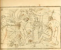 An illustration from Johann Winckelmanns, präsidentens der Alterthümer zu Rom ... Geschichte der Kunst des Alterthums (1764)