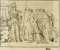 An illustration from Johann Winkelmanns Geschichte der Kunst des Alterthums (1776)
