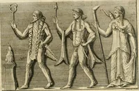 An illustration from Johann Winkelmanns Geschichte der Kunst des Alterthums (1776)