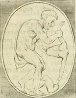 An illustration from Johann Winkelmanns Geschichte der Kunst des Alterthums (1776)