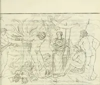An illustration from Johann Winkelmanns Geschichte der Kunst des Alterthums (1776)