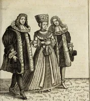 An illustration from Joh. Christophori Wagenseilii De Sacri rom. imperii libera Civitate noribergensi commentatio. Accedit, De Germaniæ, phonascorvm, Von der meister-singer (1697)