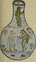Picture 8 of 42 from Joh. Michaelis Faustij ... Compendium alchymist. novum, sive, Pandora explicata & figuris jllustrata, das ist, Die edelste Gabe Gottes, oder, Ein güldener Schatz : mit welchem die alten und neuen Philosophi, die unvollkommene Metall, durch Gewalt des Feuers verbessert, und allerhand schädliche und unheylsame Kranckheiten innerlich und äusserlich, durch deren Würckung vertrieben haben : dieser Edition wird annoch, nebst vielen Kupffern und über 800 Philosophischen Anmerckungen, ein volkomenes Lexicon alchymisticum novum, und ein vollständiges Register rerum & verborum, beygefüget (1706), leaf 274
