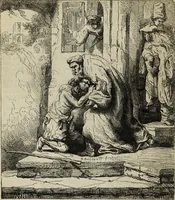 An illustration from John Cassell's Art treasures exhibition: containing engravings of the principal masterpieces of the English, Dutch, Flemish, French, and German schools (1858)