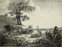 An illustration from John Cassell's Art treasures exhibition: containing engravings of the principal masterpieces of the English, Dutch, Flemish, French, and German schools (1858)