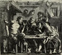 An illustration from John Cassell's Art treasures exhibition: containing engravings of the principal masterpieces of the English, Dutch, Flemish, French, and German schools (1858)