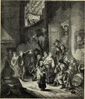 An illustration from John Cassell's Art treasures exhibition: containing engravings of the principal masterpieces of the English, Dutch, Flemish, French, and German schools (1858)