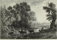 An illustration from John Cassell's Art treasures exhibition: containing engravings of the principal masterpieces of the English, Dutch, Flemish, French, and German schools (1858)