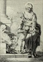 An illustration from John Cassell's Art treasures exhibition: containing engravings of the principal masterpieces of the English, Dutch, Flemish, French, and German schools (1858)