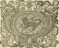 An illustration from Jo. Jacobi Mangeti, medicinae doctoris et sereniss. ac potentiss. regis Prussiae archiatri, Bibliotheca chemica curiosa, seu, Rerum ad alchemiam pertinetium thesaurus instructissimus : quo non tantùm artis auriferae, ac scriptorum in ea nobiliorum historia traditur : lapidis veritas argumentis & experimentis innumeris, immò & juris consultorum judiciis evincitur : termini obscuriores explicantur : cautiones contra impostores & difficultates in tinctura universali conficienda occurrentes, declarantur : verùm etiam tractatus omnes virorum celebriorum, qui in magno sudarunt elixyre, quíque ab ipso Hermete, ut dicitur, Trismegisto, ad nostra usque tempora de chrysopoea scripserunt, cum praecipuis suis commentariis, concinno ordine dispositi exhibentur. Ad quorum omnium illustrationem additae sunt quamplurimae figurae aeneae (1702)