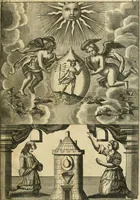 An illustration from Jo. Jacobi Mangeti, medicinae doctoris et sereniss. ac potentiss. regis Prussiae archiatri, Bibliotheca chemica curiosa, seu, Rerum ad alchemiam pertinetium thesaurus instructissimus : quo non tantùm artis auriferae, ac scriptorum in ea nobiliorum historia traditur : lapidis veritas argumentis & experimentis innumeris, immò & juris consultorum judiciis evincitur : termini obscuriores explicantur : cautiones contra impostores & difficultates in tinctura universali conficienda occurrentes, declarantur : verùm etiam tractatus omnes virorum celebriorum, qui in magno sudarunt elixyre, quíque ab ipso Hermete, ut dicitur, Trismegisto, ad nostra usque tempora de chrysopoea scripserunt, cum praecipuis suis commentariis, concinno ordine dispositi exhibentur. Ad quorum omnium illustrationem additae sunt quamplurimae figurae aeneae (1702)
