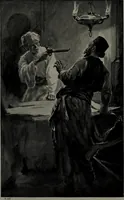 An illustration from Jones of the 64th : a tale of the battles of Assaye and Laswaree (1908)