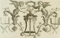 An illustration from Josephi Alexandri Furietti utriusque signaturæ referendarii, sacrarum congr. concilii, & residentiæ episcoporum a secretis De musivis, ad Ss. patrem Benedictum XIV. Pontificem Maximum (1752)