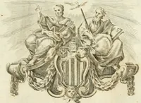 An illustration from Josephi Alexandri Furietti utriusque signaturæ referendarii, sacrarum congr. concilii, & residentiæ episcoporum a secretis De musivis, ad Ss. patrem Benedictum XIV. Pontificem Maximum (1752)