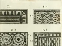 An illustration from Josephi Alexandri Furietti utriusque signaturæ referendarii, sacrarum congr. concilii, & residentiæ episcoporum a secretis De musivis, ad Ss. patrem Benedictum XIV. Pontificem Maximum (1752)